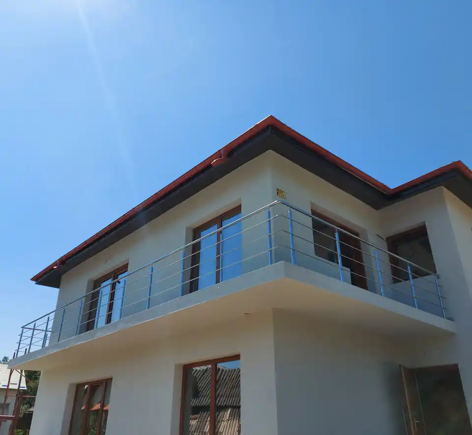 Balustradă inox clasică - lucrare Real Inox 1