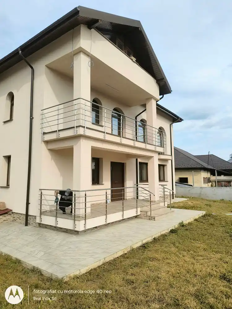 Balustradă inox balcon - lucrare Real Inox 17