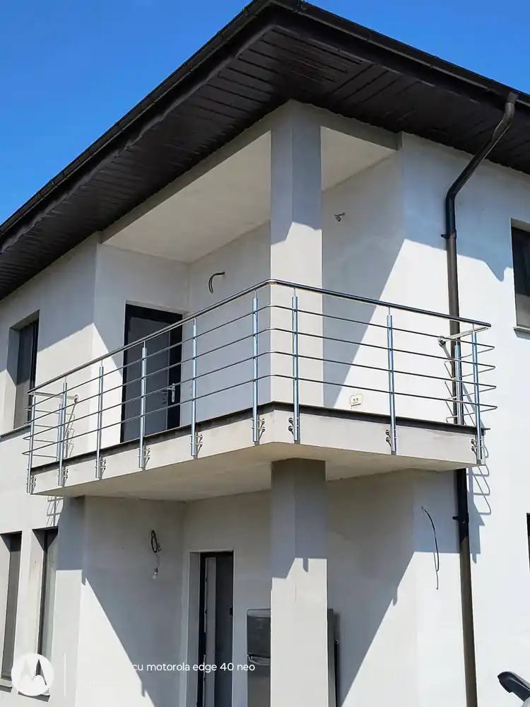 Balustradă inox balcon - lucrare Real Inox 27