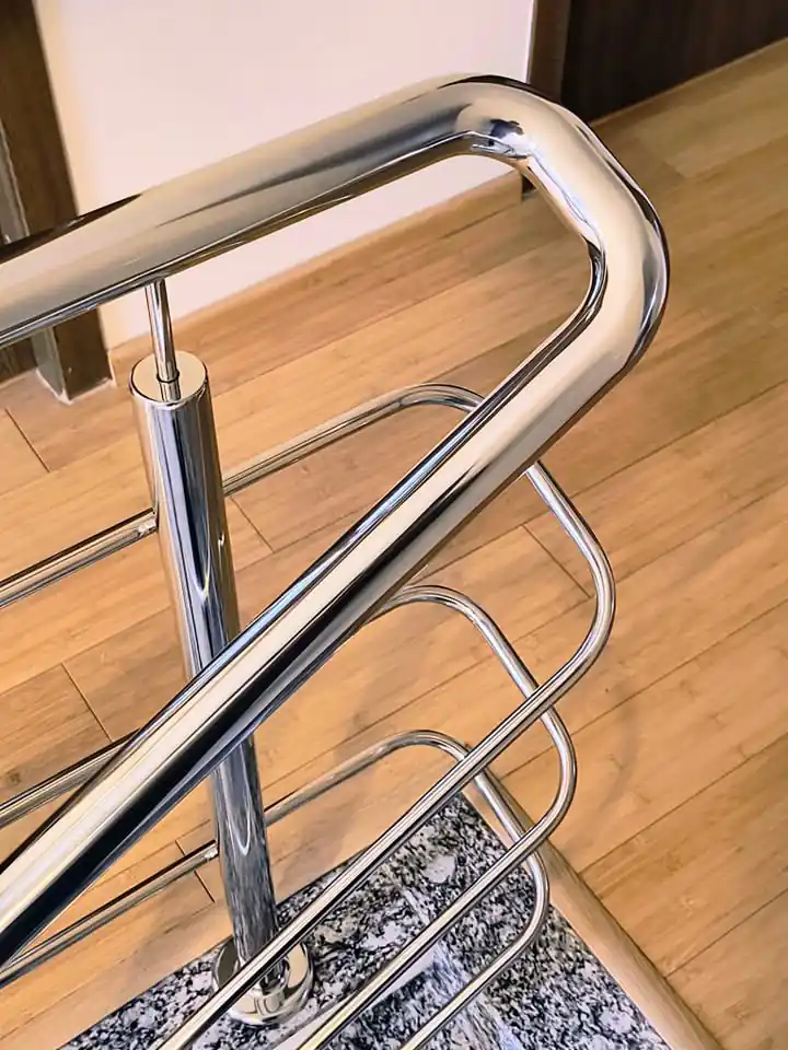 Balustrade inox clasice în Comarnic, Prahova - model realizat de Real Inox