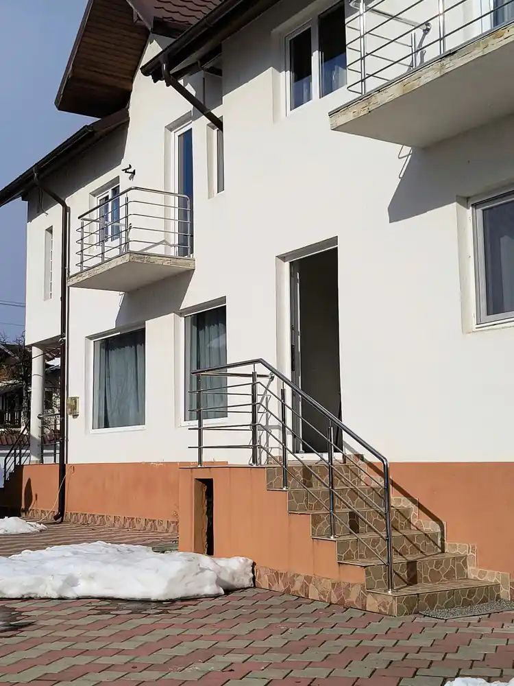 Balustrade inox clasice în Floreasca, București - model realizat de Real Inox