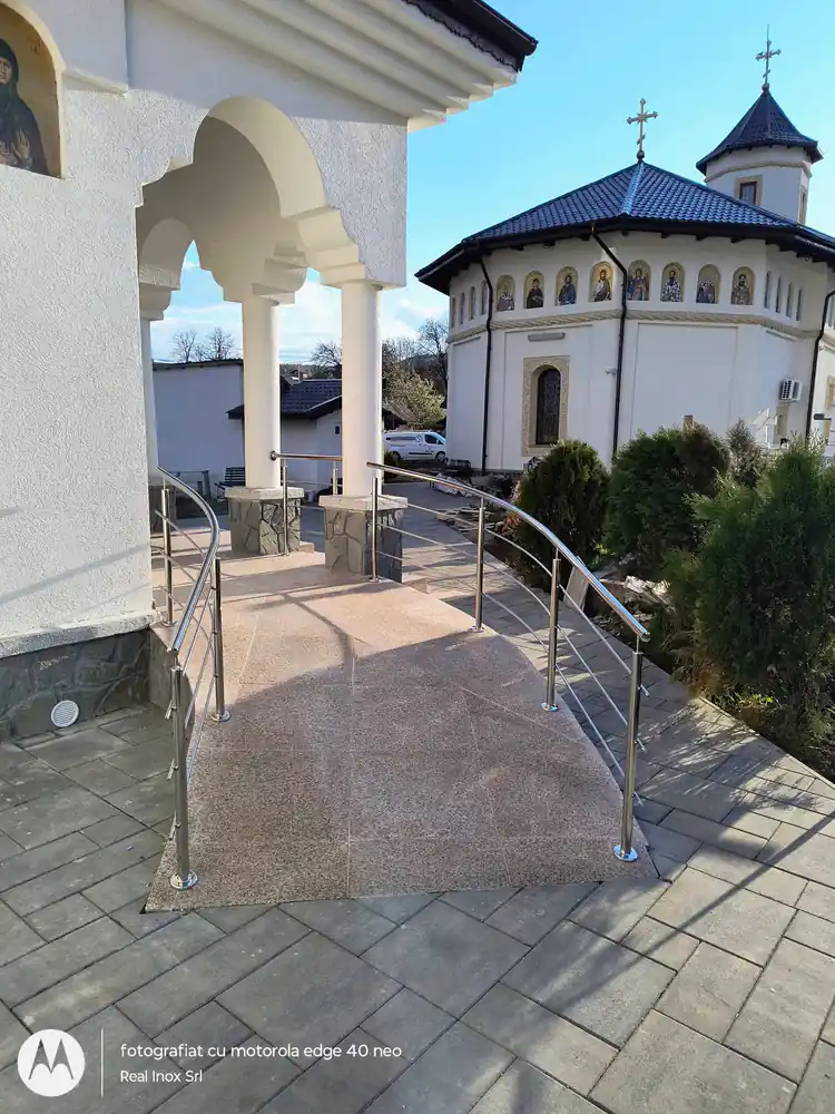 Balustradă inox clasică - lucrare Real Inox 10