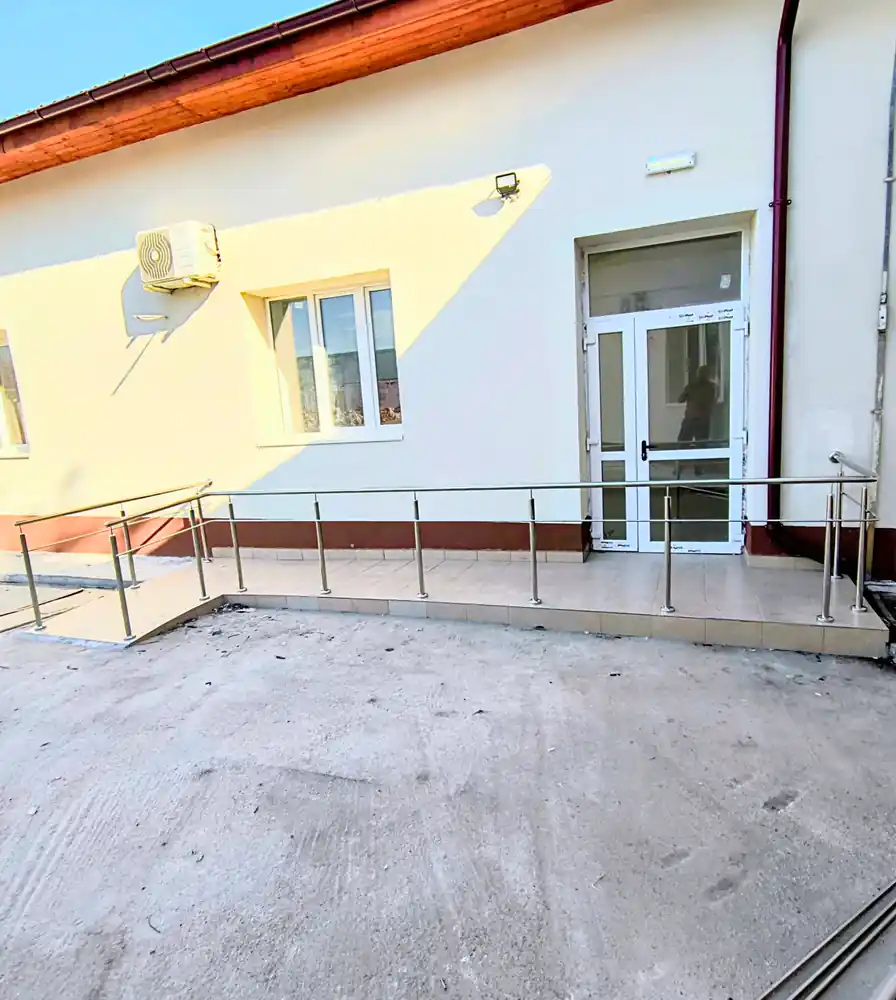 Balustrade inox clasice în Bran, Brașov - model realizat de Real Inox