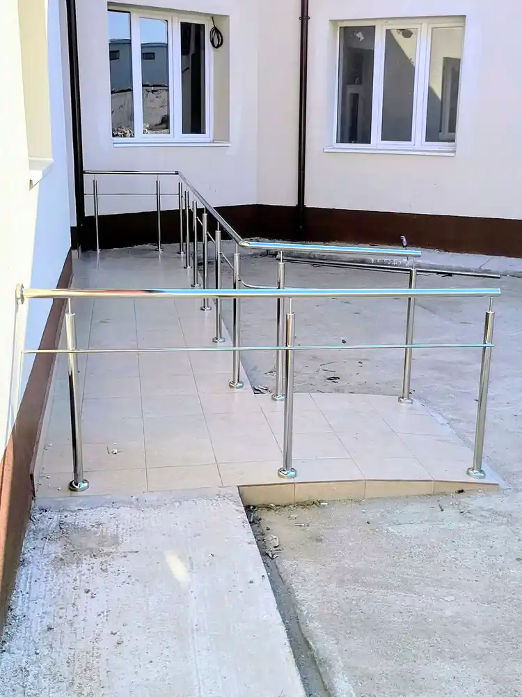Balustradă inox clasică - lucrare Real Inox 15