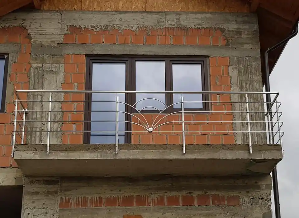 Balustrade inox cu model în Râșnov, Brașov - model realizat de Real Inox
