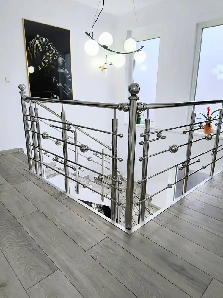 Balustrade inox cu model în Măgurele, Ilfov - model realizat de Real Inox