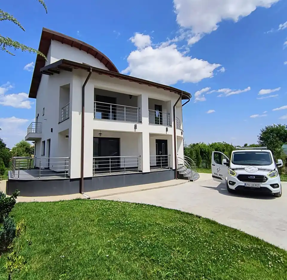 Balustrade inox moderne în Berceni, București - model realizat de Real Inox