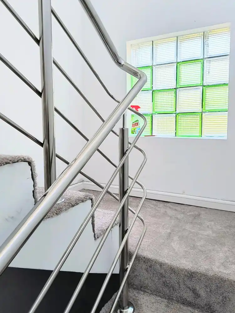 Balustradă inox modernă - lucrare Real Inox 23