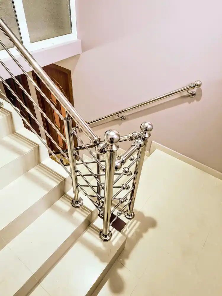 Balustradă inox modernă - lucrare Real Inox 29