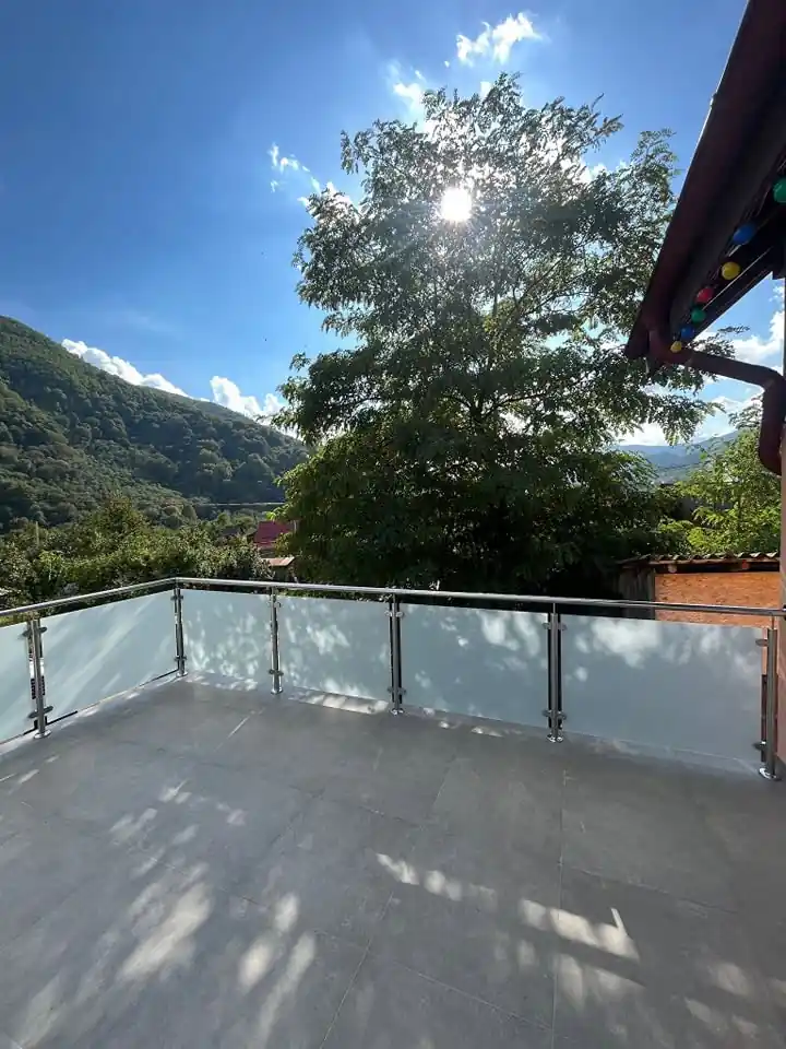 Balustrade inox pentru terase în Comana, Giurgiu - model realizat de Real Inox